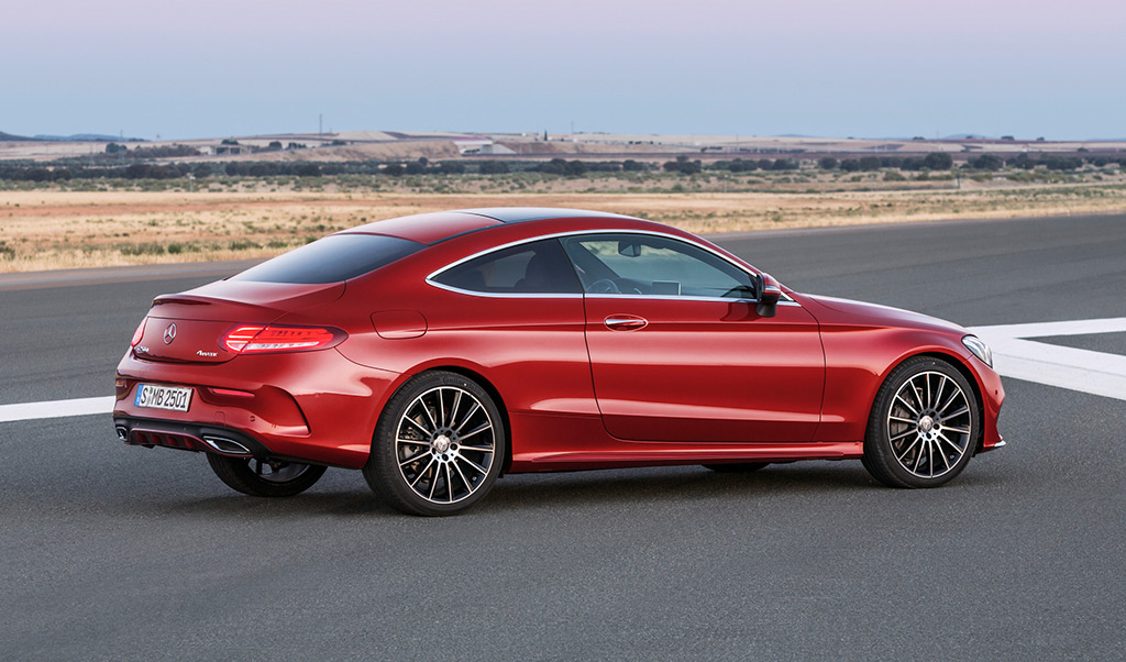 Mercedes-Benz C-Klasse Coupé, Seitenansicht, 2015, Foto: Mercedes-Benz