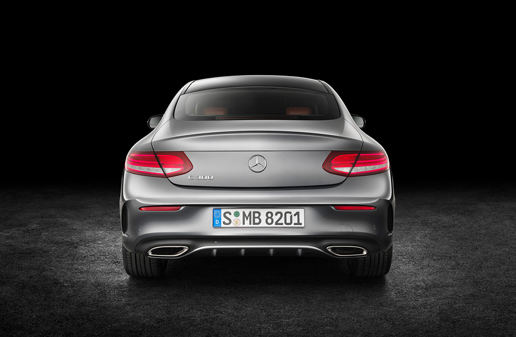 Mercedes-Benz C-Klasse Coupé, Heck, 2015, Foto: Mercedes-Benz