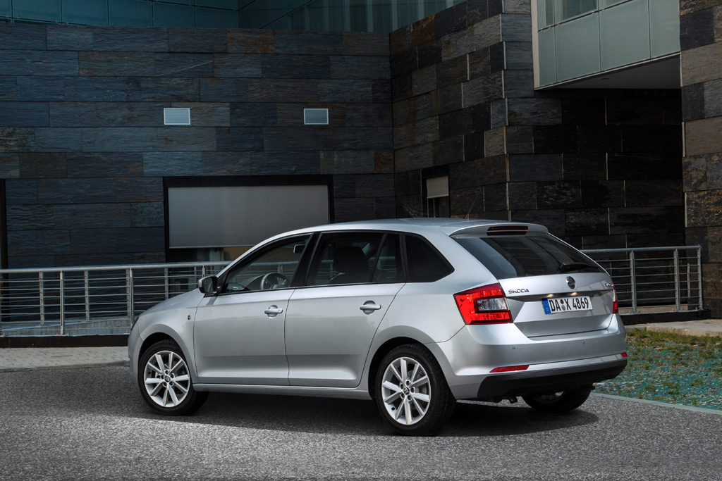 Skoda Rapid Spaceback, Heckansicht, 2013, Foto: Skoda