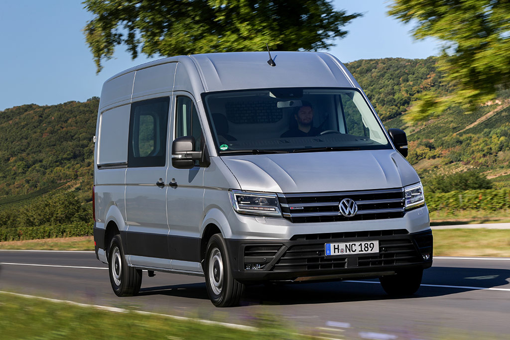 VW Crafter, Kastenwagen, Front