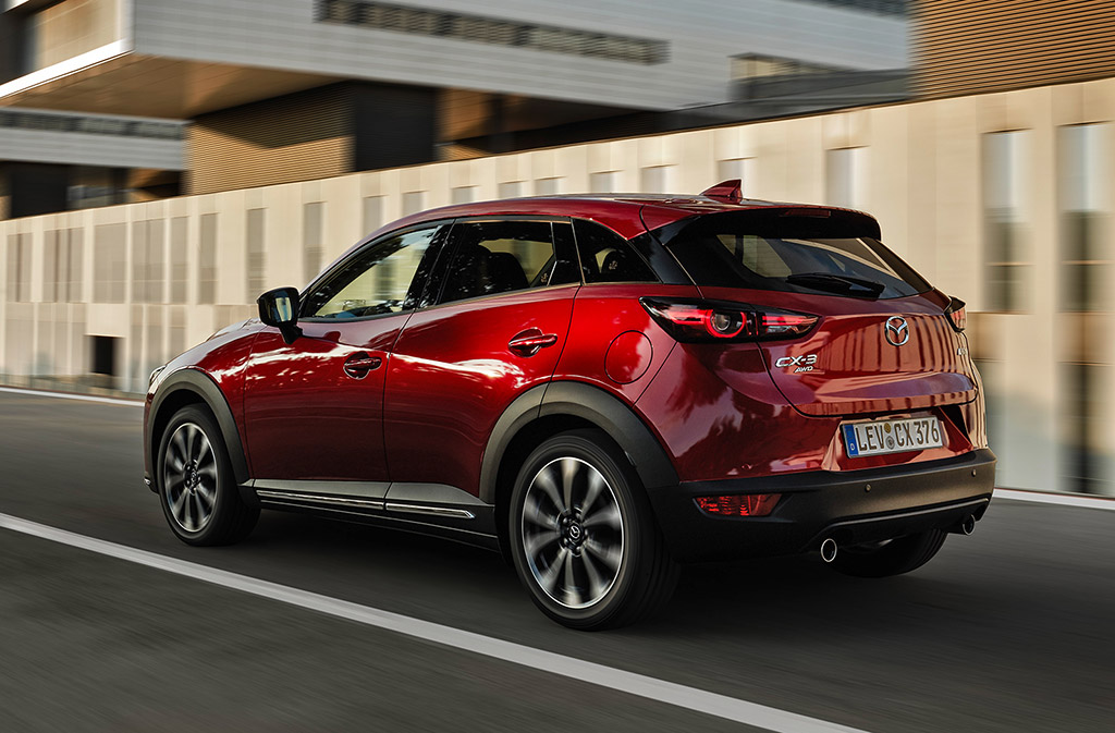 Mazda CX-3, Fahrtaufnahme