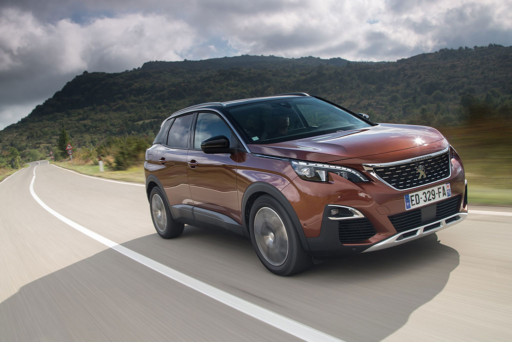 Peugeot 3008, Fahrtaufnahme