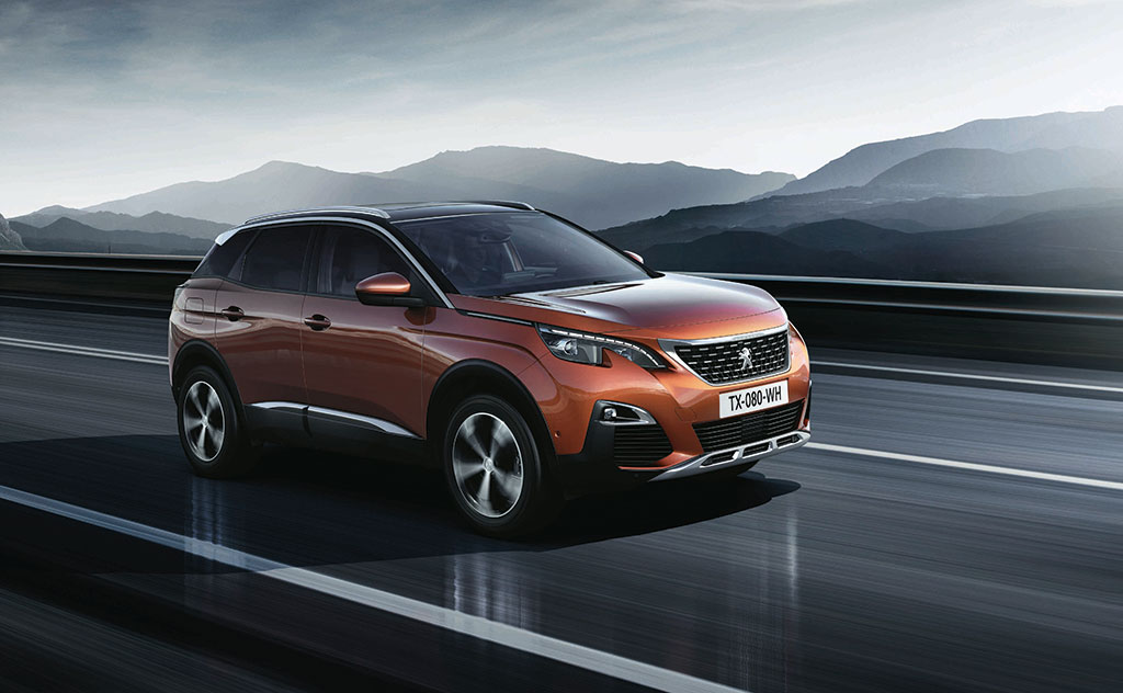 Peugeot 3008, Seitenansicht