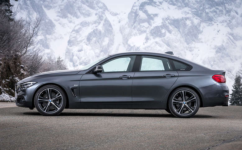 BMW 4er Gran Coupé, Seitenansicht