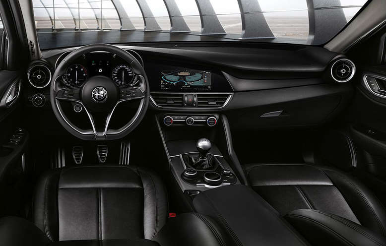 Alfa Romeo Giulia, Innenraum / Cockpit, 2016, Foto: Alfa Romeo